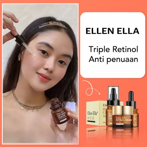 Triple Retinol Morning C Night A Set Perawatan Kulit