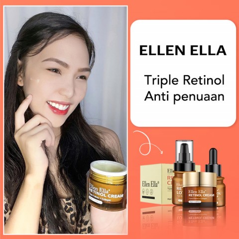 Triple Retinol Morning C Night A Set Perawatan Kulit