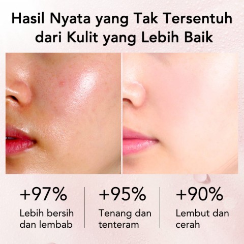 Mousse Pembersih Lembut Asam Amino Ph Rendah 120ml
