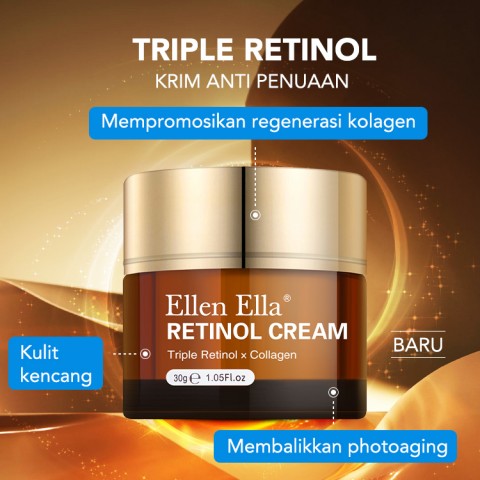 Koleksi produk pemutih dan anti penuaan ELLEN ELLA