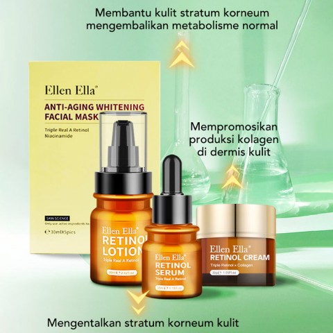 Kombo Retinol Tiga kali Anti Penuaan Tingkat Lanjut